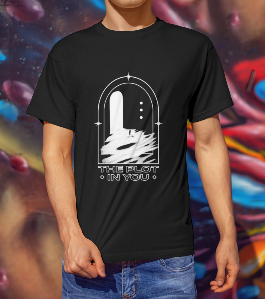 The Plot In You Gate Archway Symbol With Stars T-Shirt
