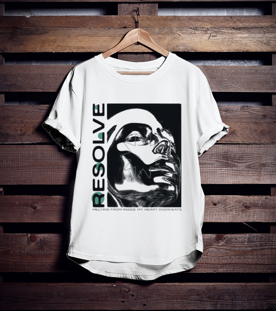 Resolve Melting From Inside My Heart Overheats Mannequin T-Shirt
