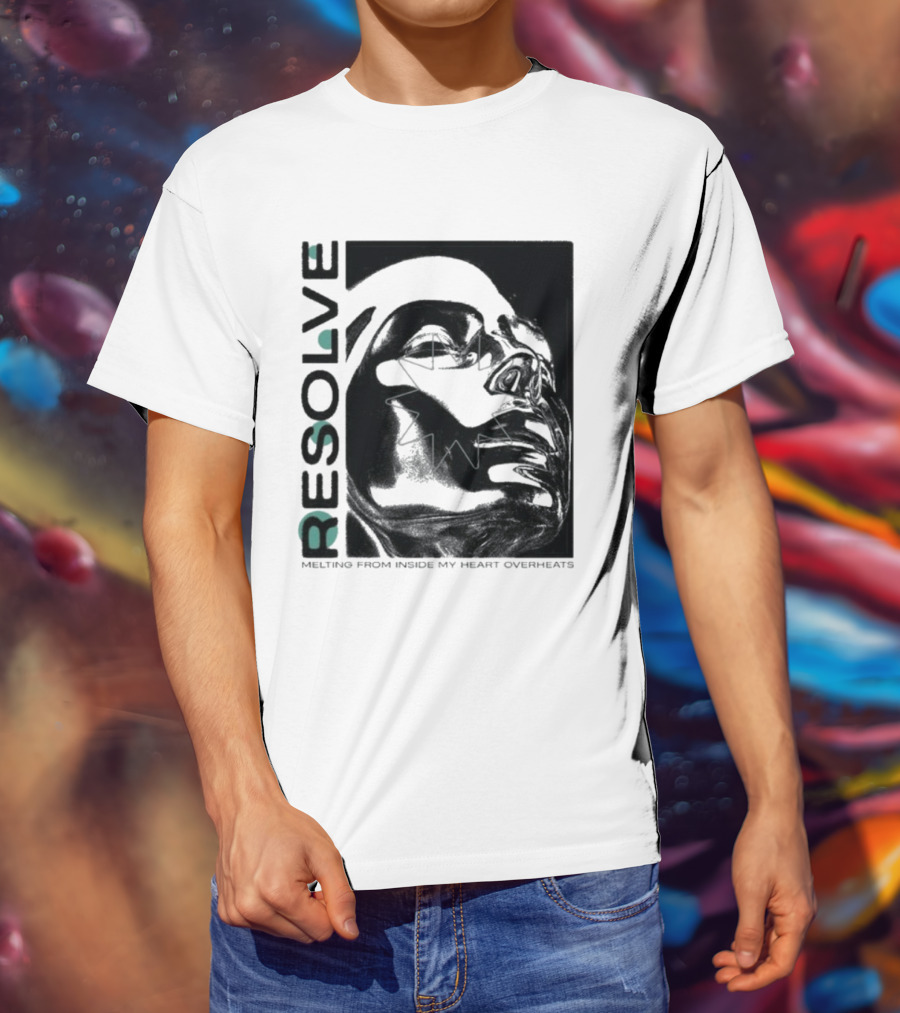 Resolve Melting From Inside My Heart Overheats Mannequin T-Shirt