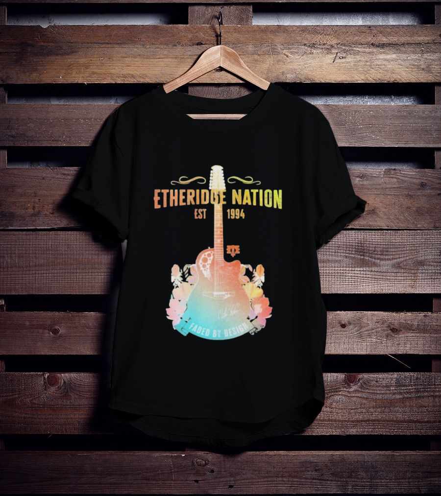 Etheridge Nation Est 1994 Faded By Design T-Shirt