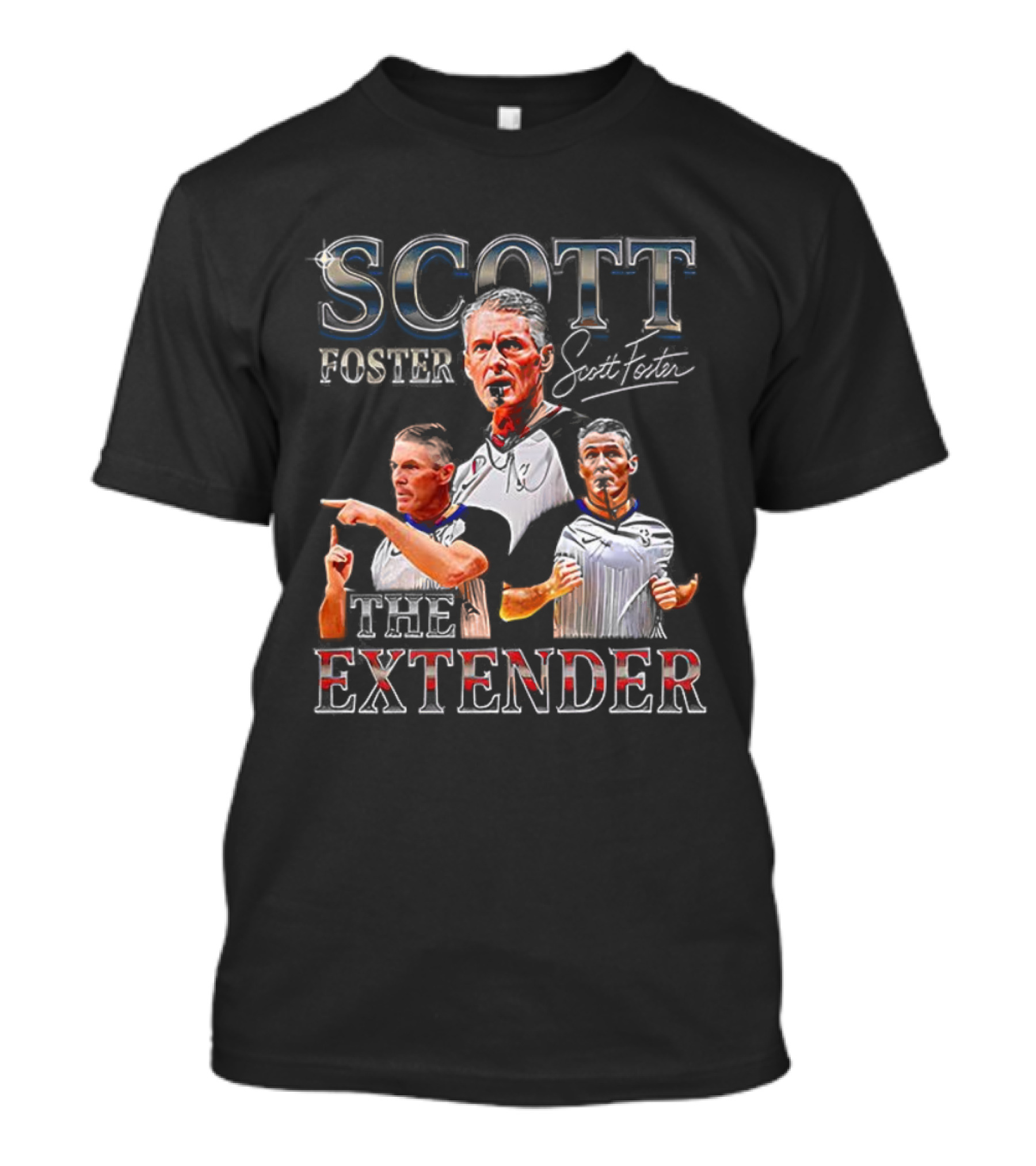 Scott Foster The Extender Signature Cleveland Cavs T-Shirt