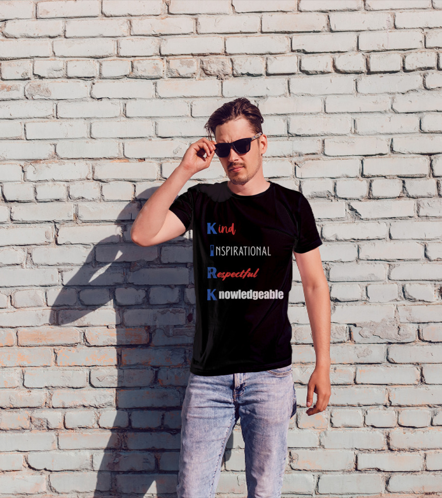 Kind Inspirational Respectful Knowledgeable Charlie Kirk T-Shirt