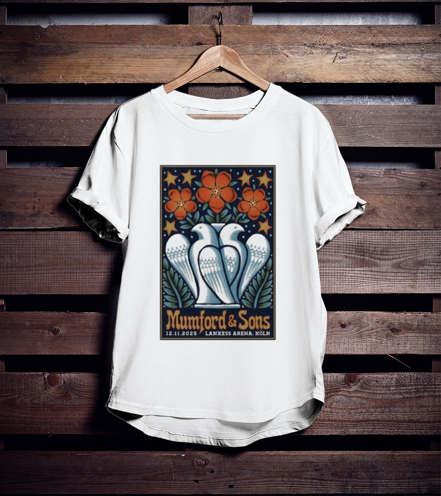 Mumford And Sons Cologne Lanxess Arena November 12 2025 Event Art T-Shirt