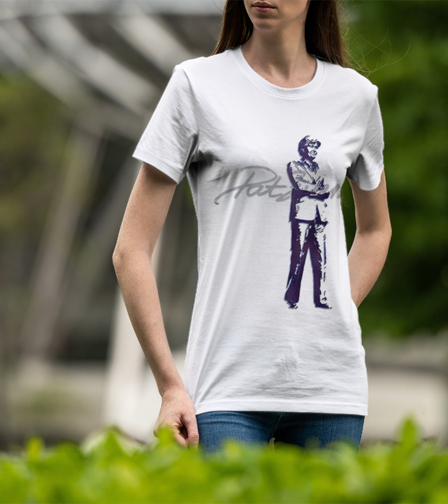 Pat Summitt We Back PAT Basketball Coach Iconic Stance T-Shirt