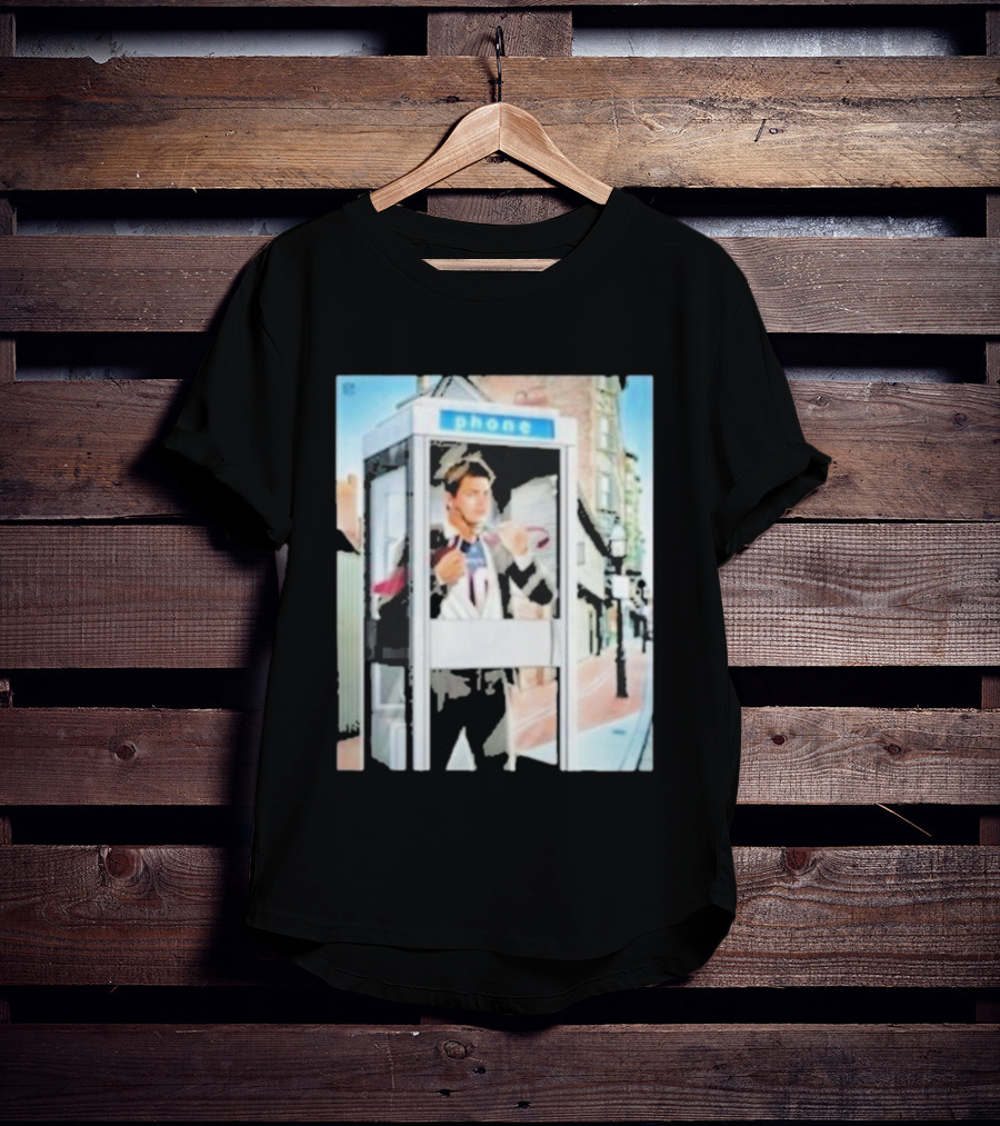 Drake Maye New England Patriots Phone Booth T-Shirt