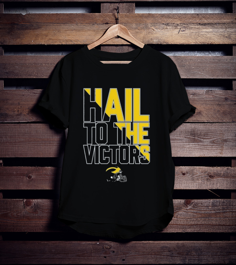 Michigan Wolverines Hail To The Victors T-Shirt