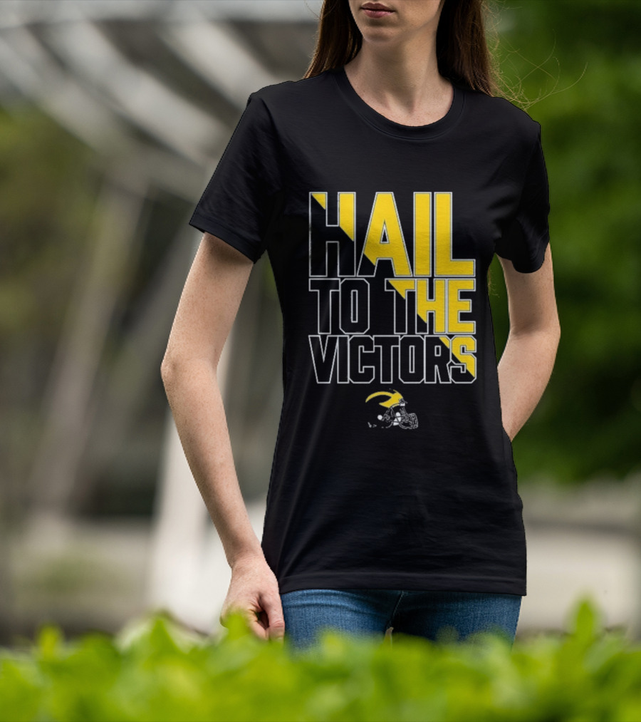 Michigan Wolverines Hail To The Victors T-Shirt