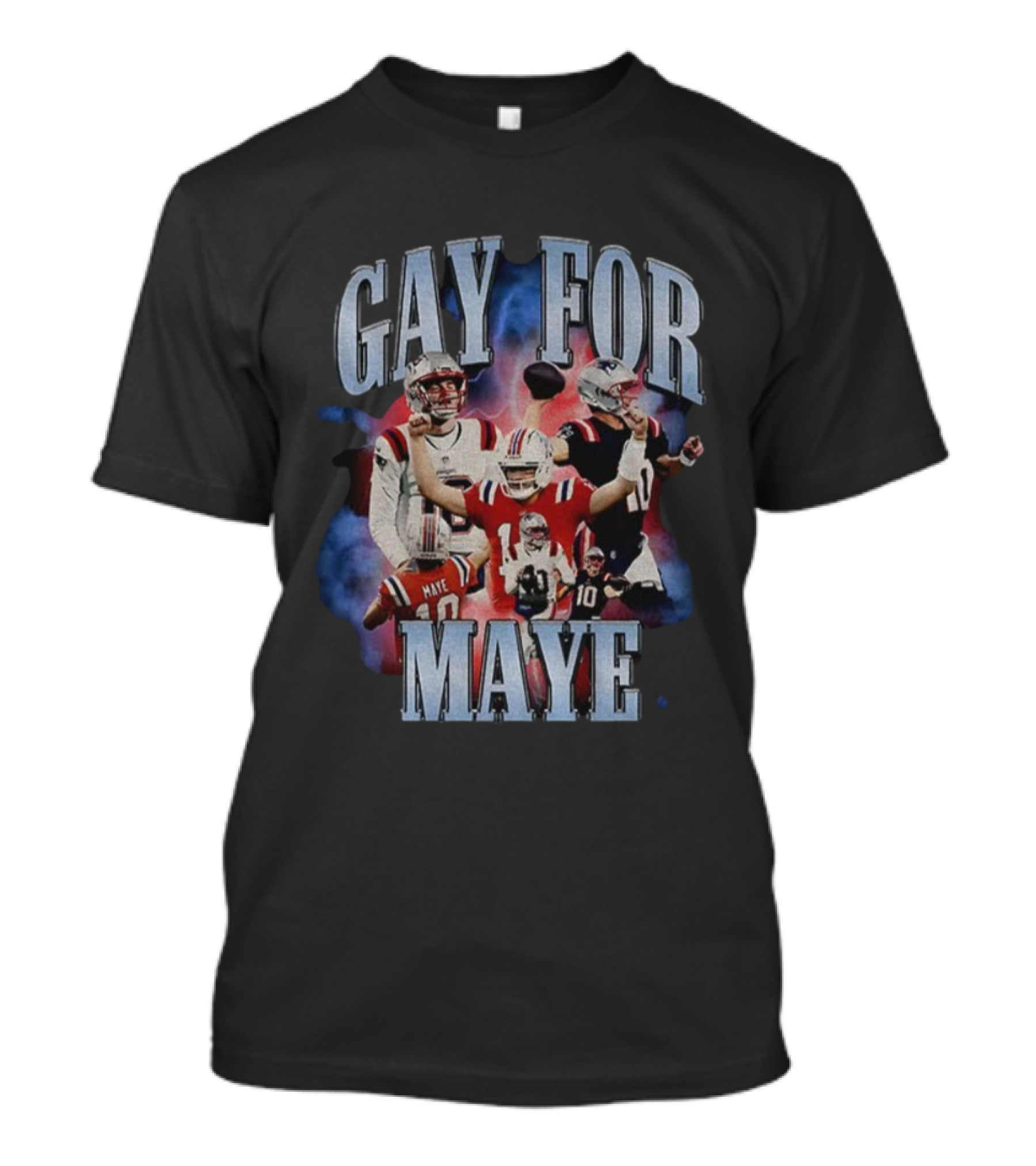 Gay For Maye New England Patriots Football Theme T-Shirt