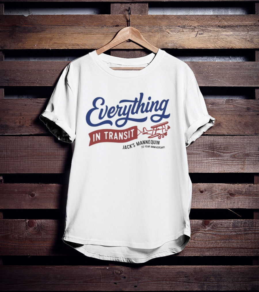 Everything In Transit Jack’s Mannequin 20 Year Anniversary T-Shirt