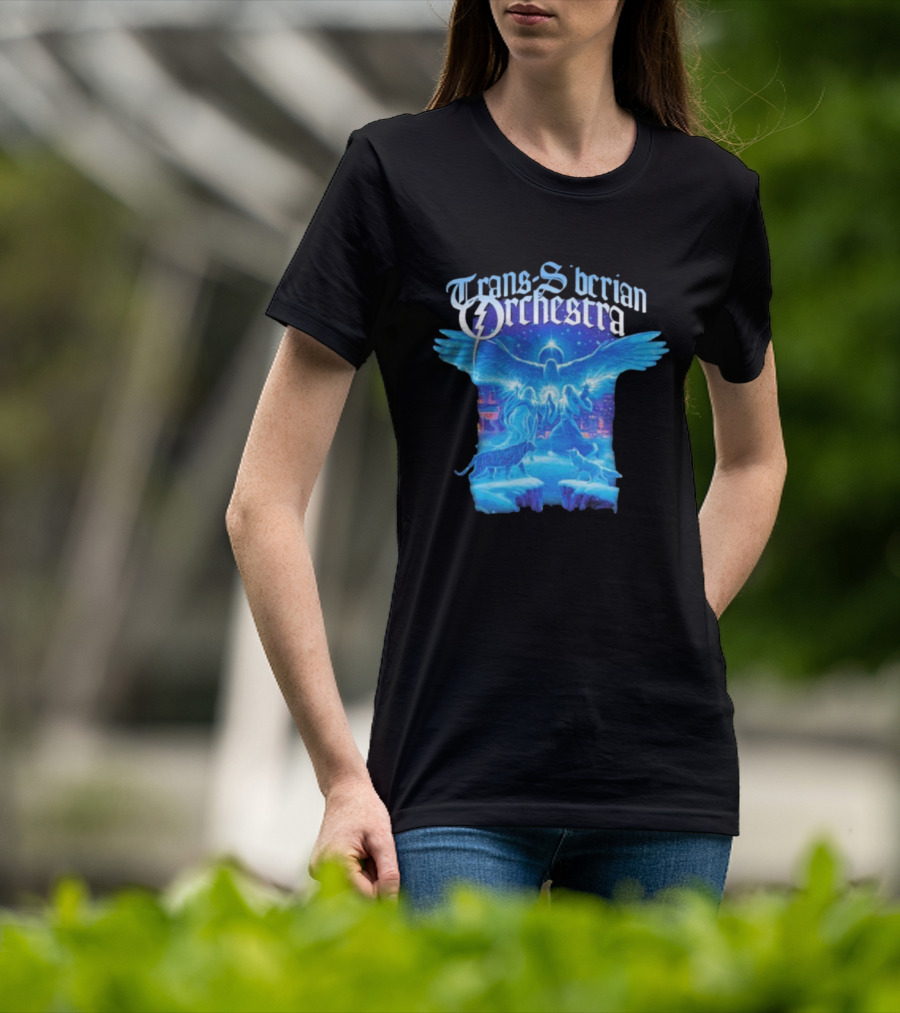 Trans-Siberian Orchestra Winter Wizards Angelic Magic Scene T-Shirt