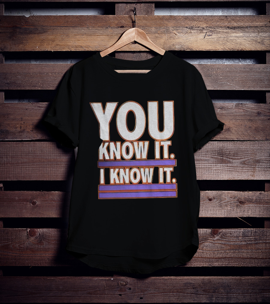 Zack Ryder You Know It I Know It WWE Broski T-Shirt