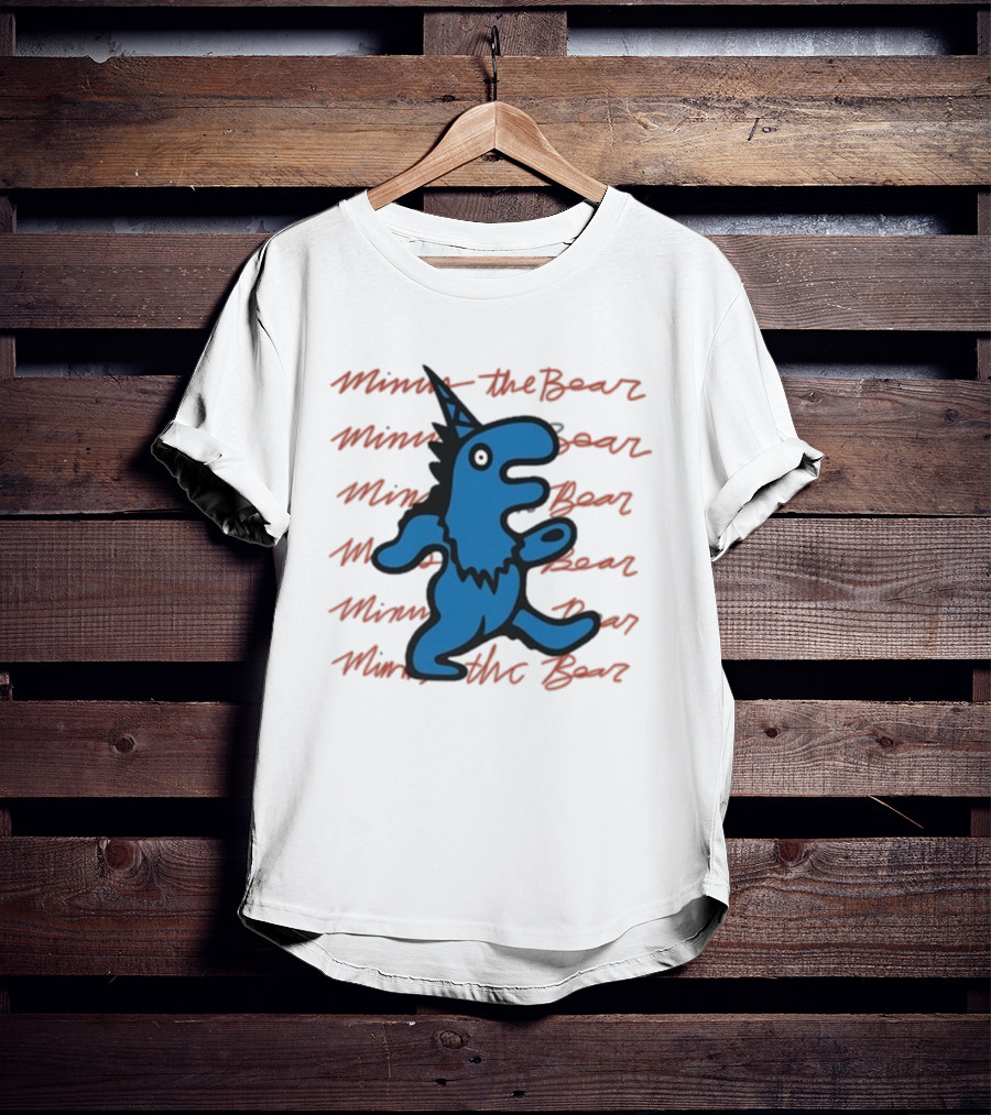 Minus The Bear X Grateful Dead Blue Dancing Bear 2025 Tour T-Shirt