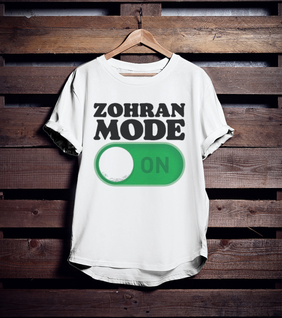 Zohran Mode On Switch Graphic T-Shirt