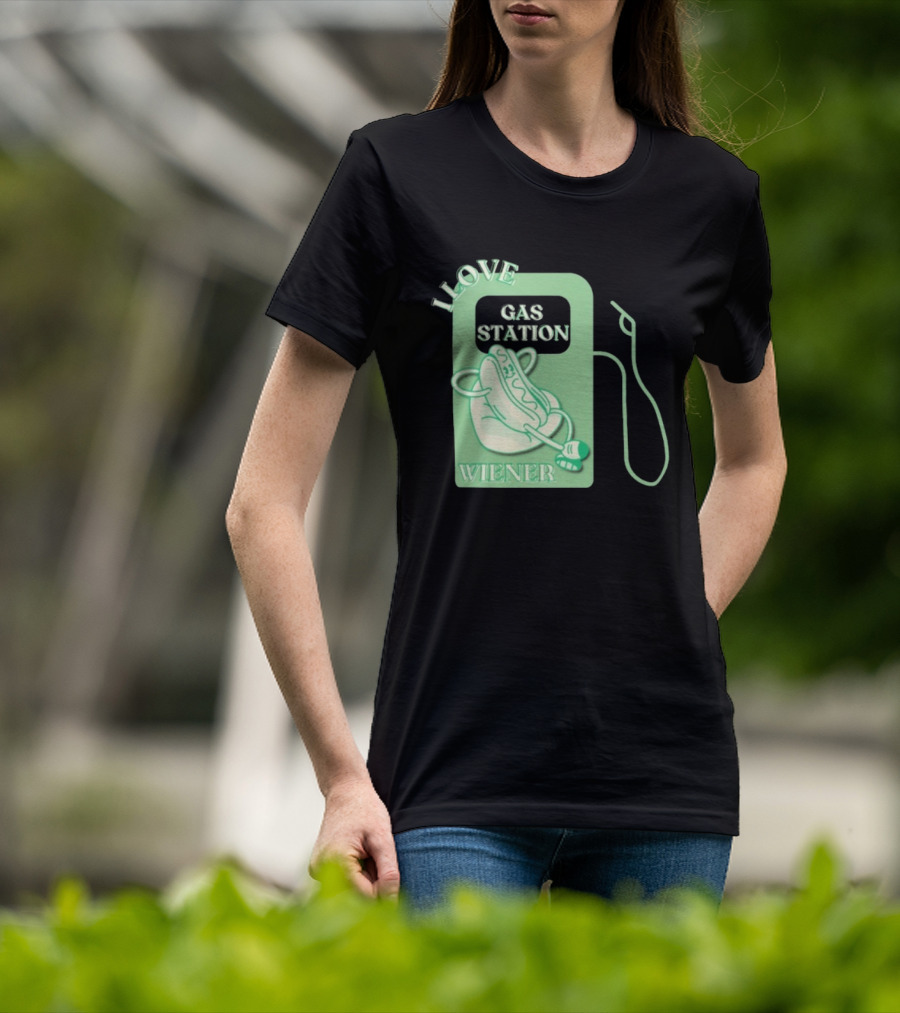 I Love Gas Station Wiener AlexNorimaki T-Shirt