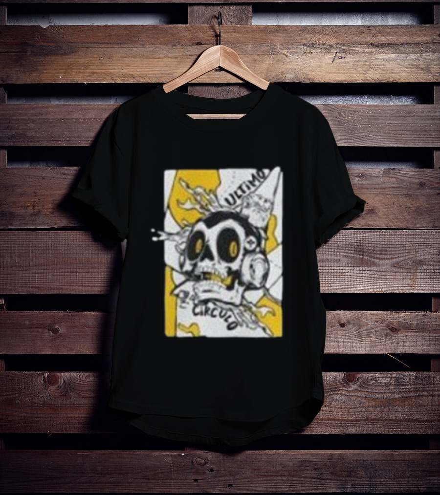El Ultimo Circulo Legado Ghostcito Skull Headphones Explosion T-Shirt