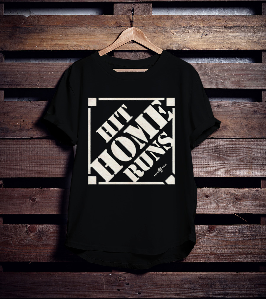 Hit Home Runs Baseball Enthusiast Style T-Shirt