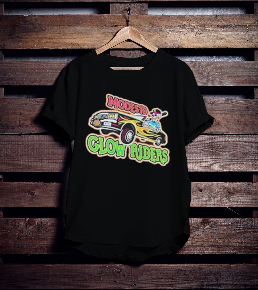 Modesto Glow Riders Pioneer Baseball League 2026 T-Shirt