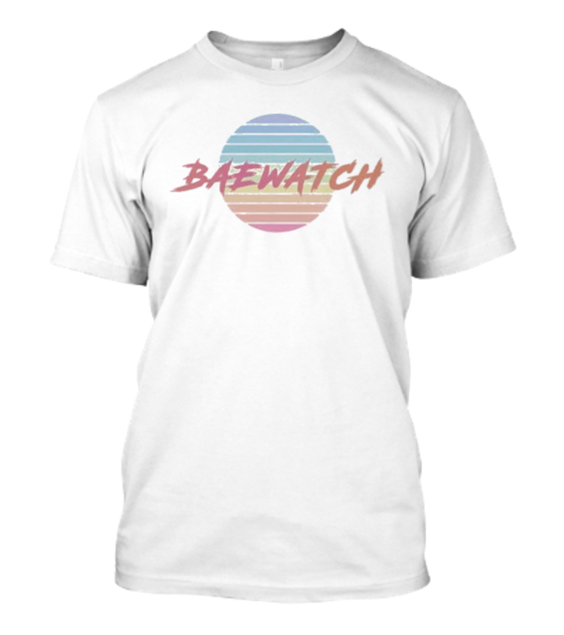 Bae Retro Sunset Pastel Aesthetic T-Shirt