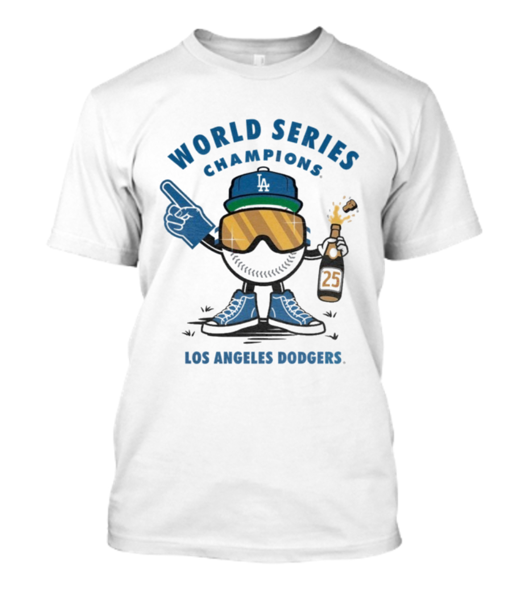 World Series Champions Los Angeles Dodgers 2025 Celebration Baseballism T-Shirt