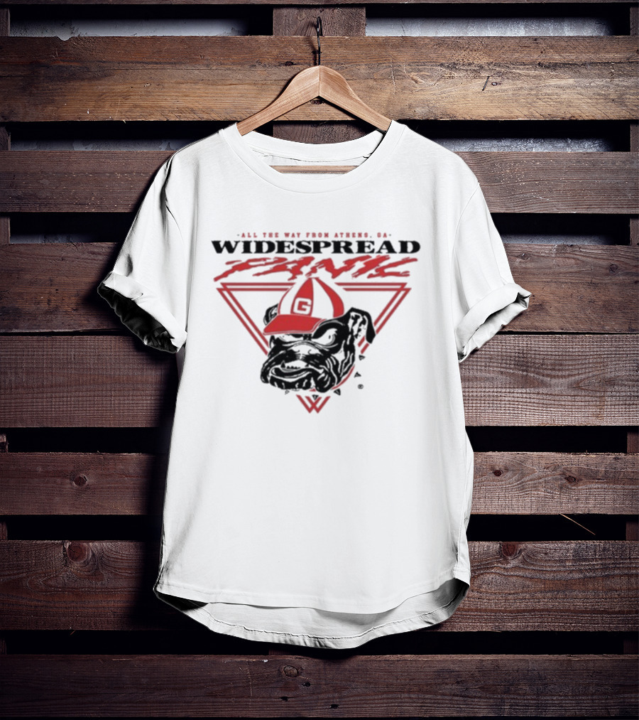 Widespread Panic All The Way From Athens GA Georgia Bulldogs UGA Dawg 2025 T-Shirt