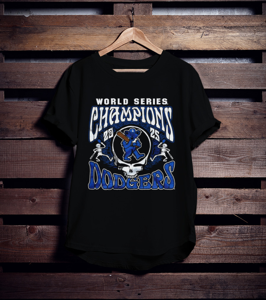 Grateful World Series Champions Dodgers 2025 T-Shirt