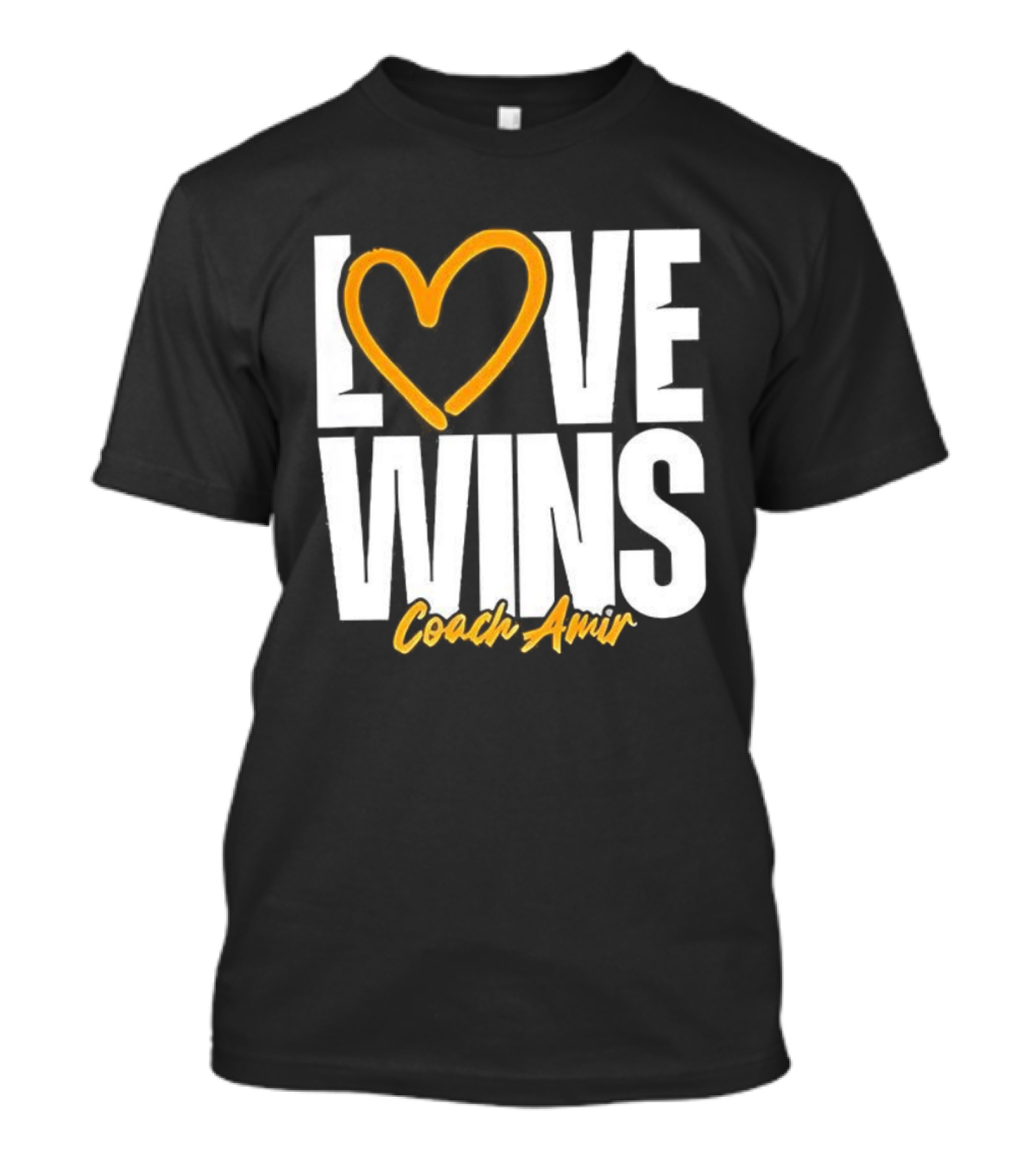 Kennesaw State Owls Love Wins Coach Amir Logo T-Shirt
