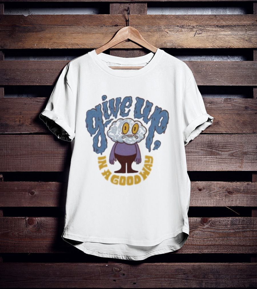Petey Give Up In A Good Way USA Egg Character T-Shirt