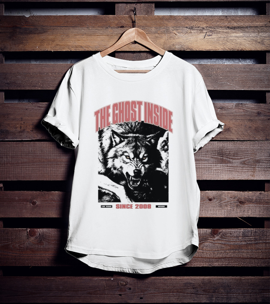 The Ghost Inside Fierce Wolves Since 2008 T-Shirt