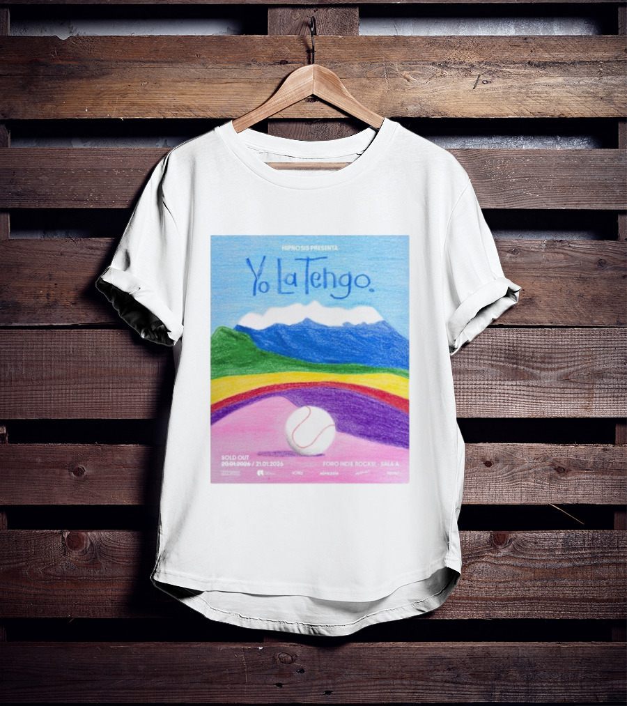 HIPNOSIS Presenta Yo La Tengo Foro Indie Rocks Mexico City Jan 2026 T-Shirt