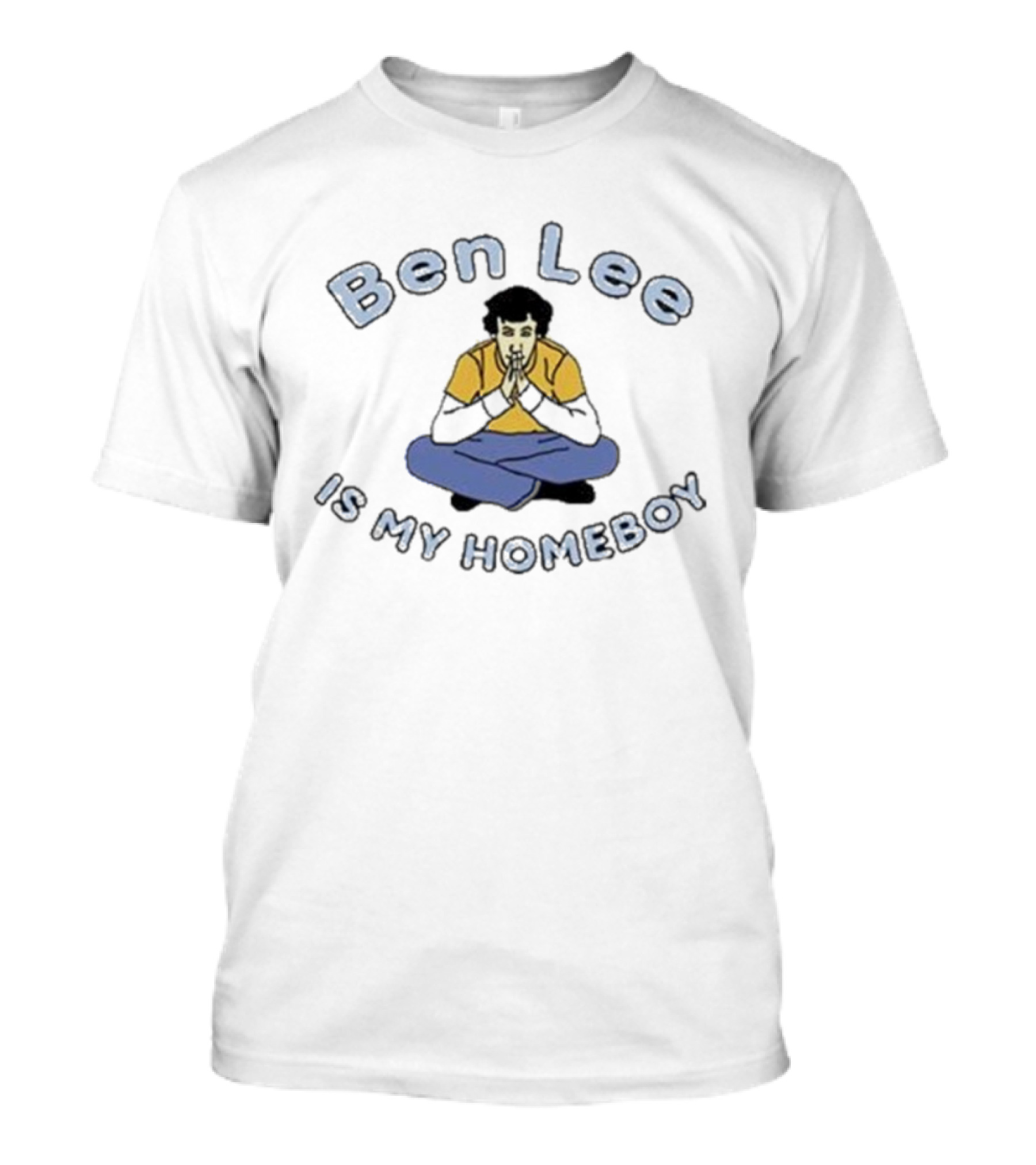 Ben Lee Is My Homeboy Meditation Illustration T-Shirt