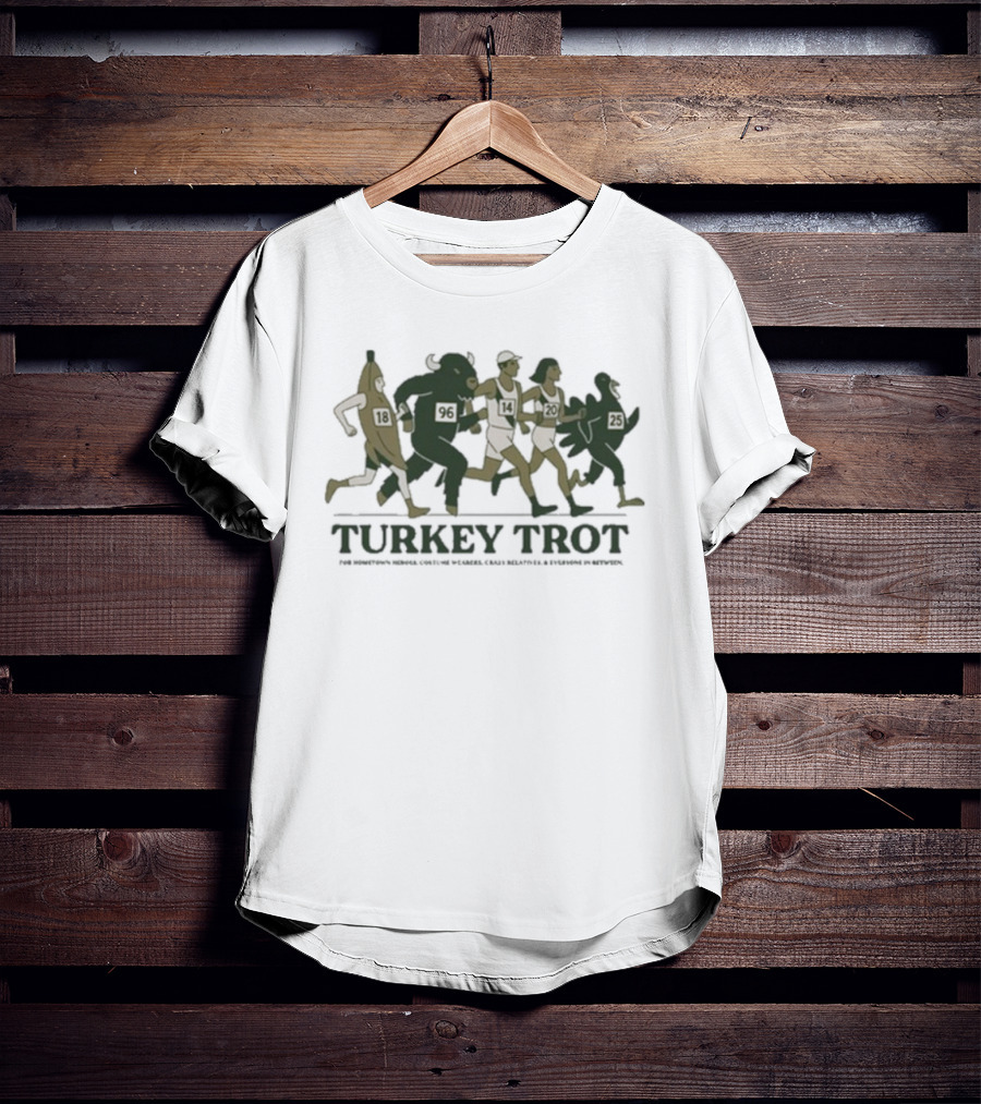 Turkey Trot Tracksmith Runner Silhouette Event T-Shirt