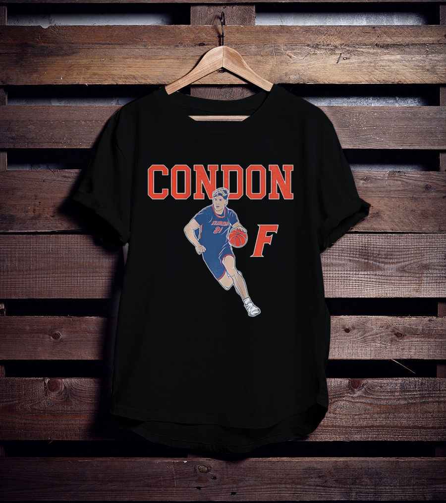 CONDON Florida Gators Basketball 21 F Player Pose T-Shirt