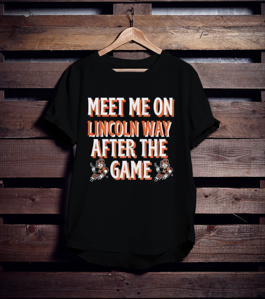 Massillon Tigers Football Meet Me On Lincoln Way After The Game T-Shirt