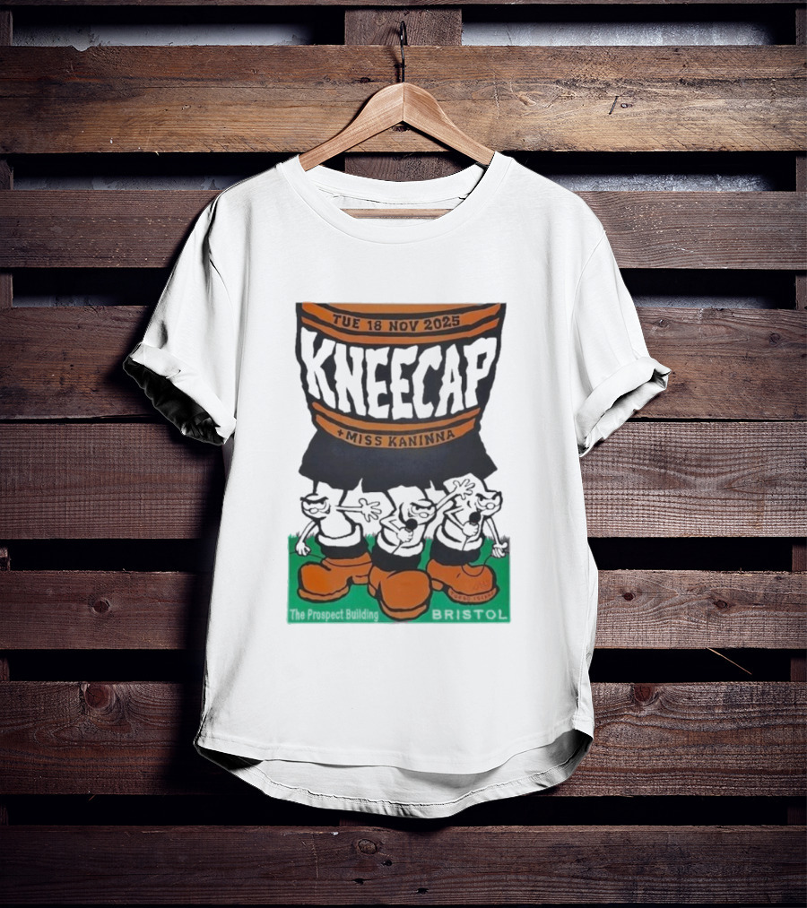 Kneecap Miss Kaninna Turbo Island Bristol Nov 18 2025 T-Shirt