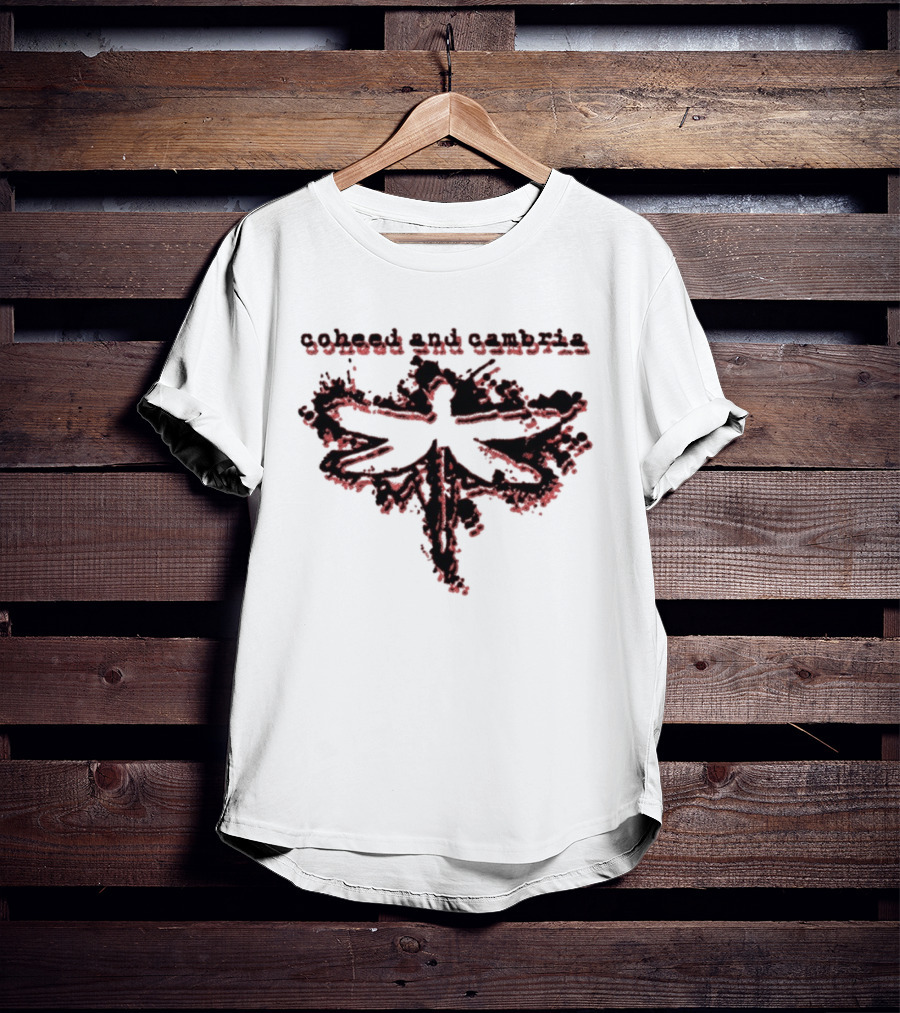 Coheed And Cambria Halftone Dragon Phoenix Symbol T-Shirt