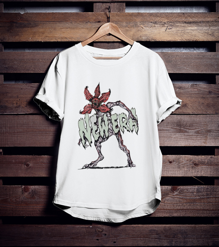 Demogorgon New Era Horror Monster Fan Art T-Shirt