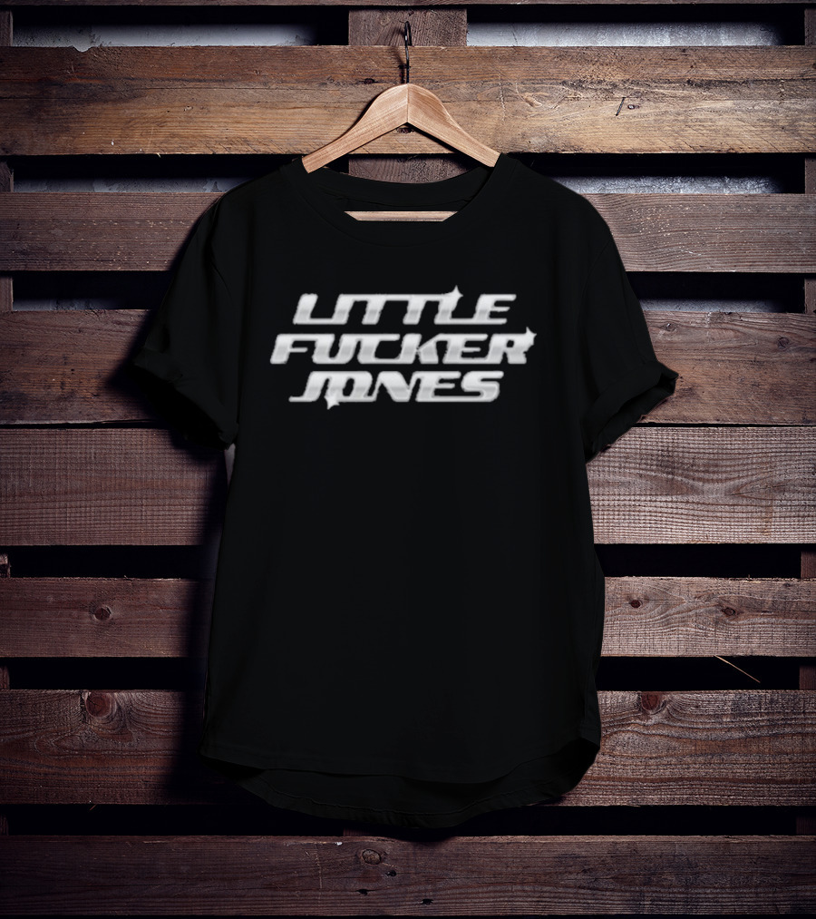 Certainly! Here's The Optimized Title: "Little Fucker Jones Bold Retro Style T-Shirt