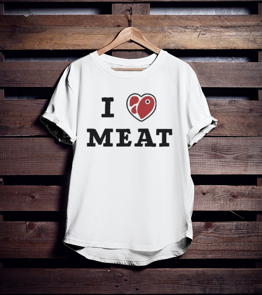 Atamara Ugolini I Heart Meat T-Shirt