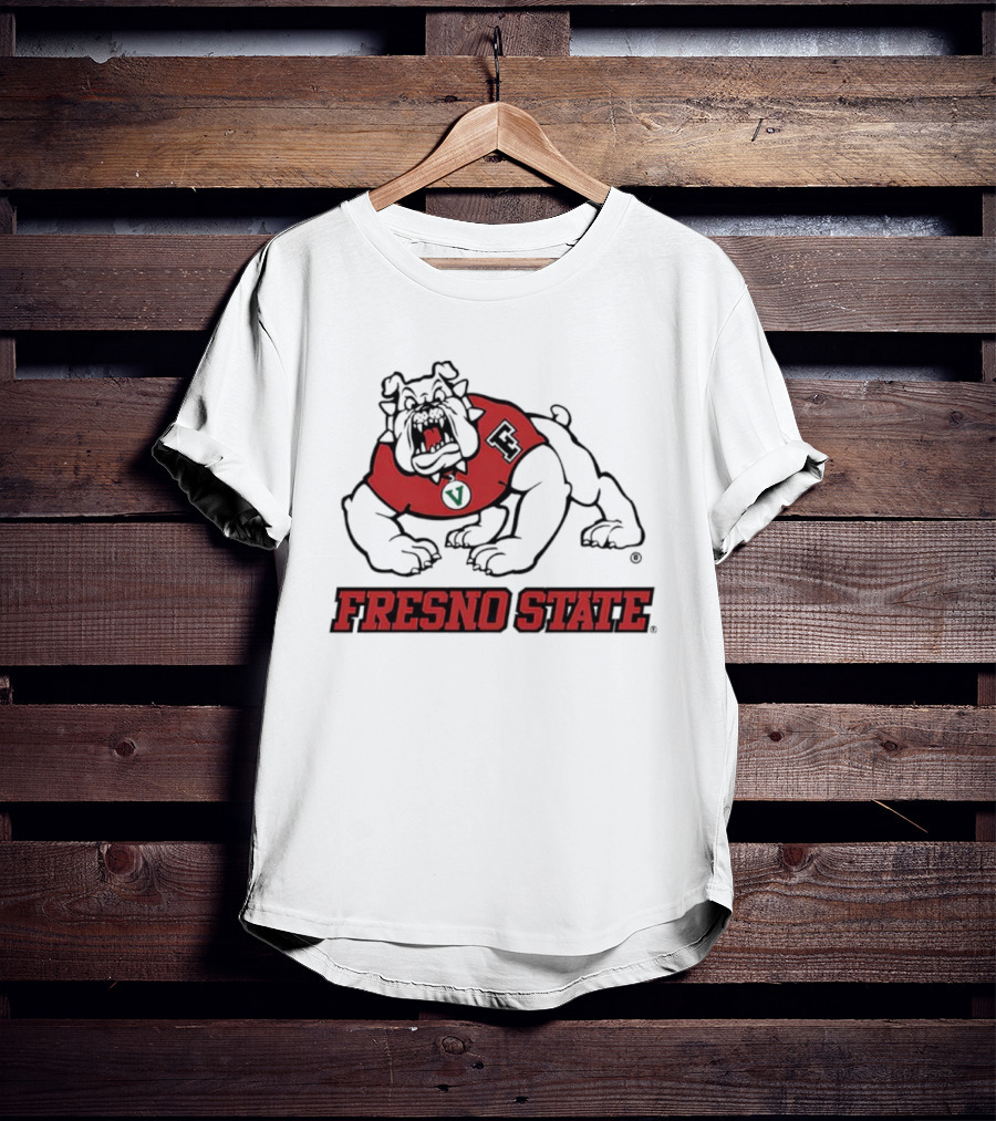 Fresno State Bulldog 4Paw Iconic Mascot Graphic T-Shirt
