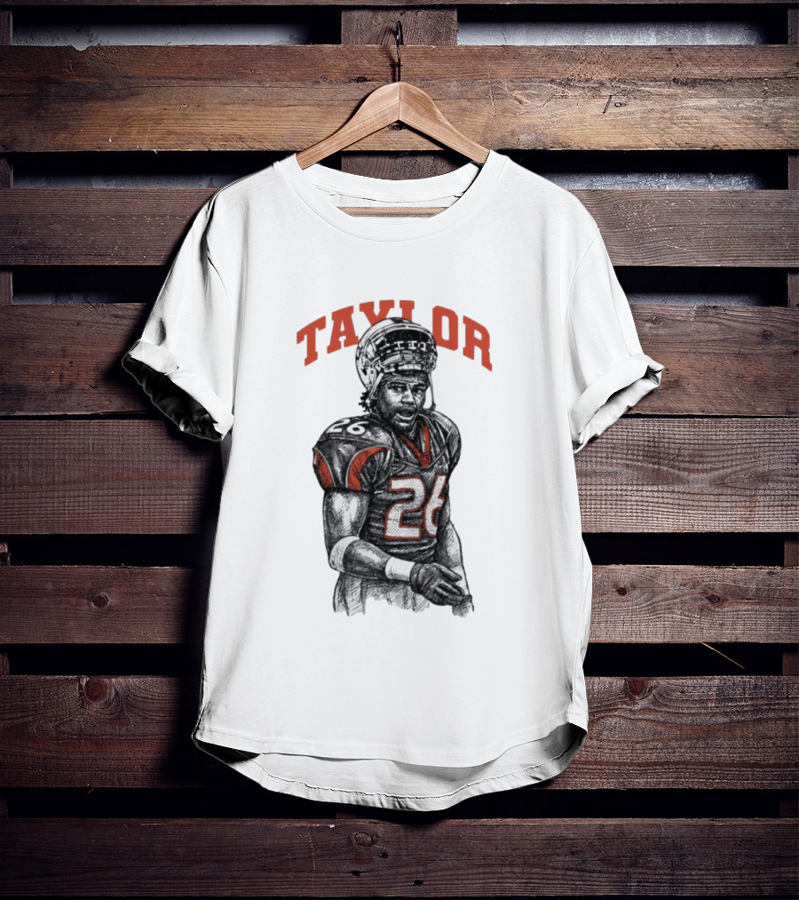 Miami Hurricanes Sean Taylor 26 Sketch Legend T-Shirt