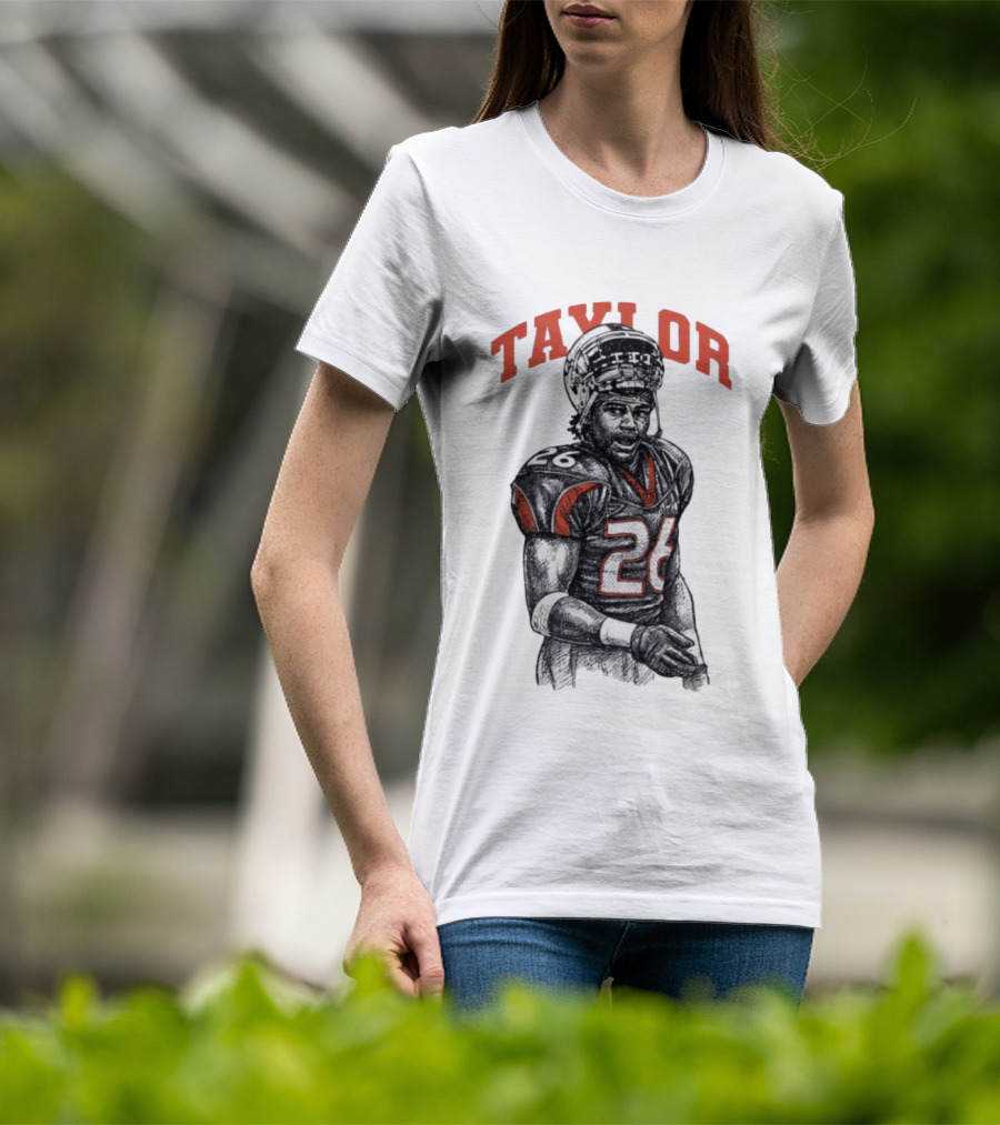 Miami Hurricanes Sean Taylor 26 Sketch Legend T-Shirt