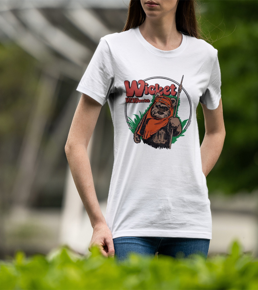 Star Wars Wicket W Warrick Ewok Endor Adventure T-Shirt