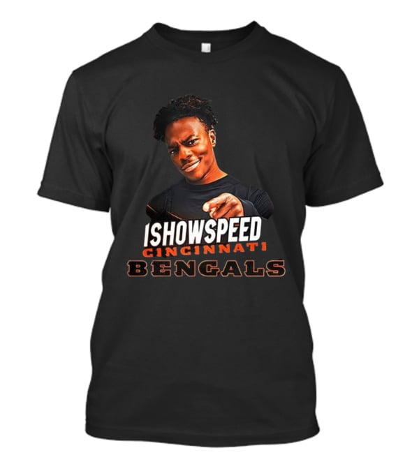IShowSpeed Cincinnati Bengals Fan Expression T-Shirt