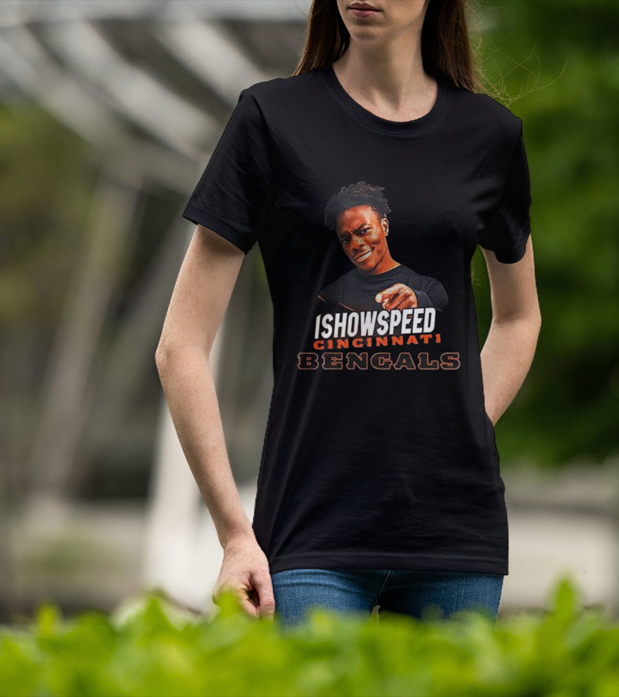 IShowSpeed Cincinnati Bengals Fan Expression T-Shirt