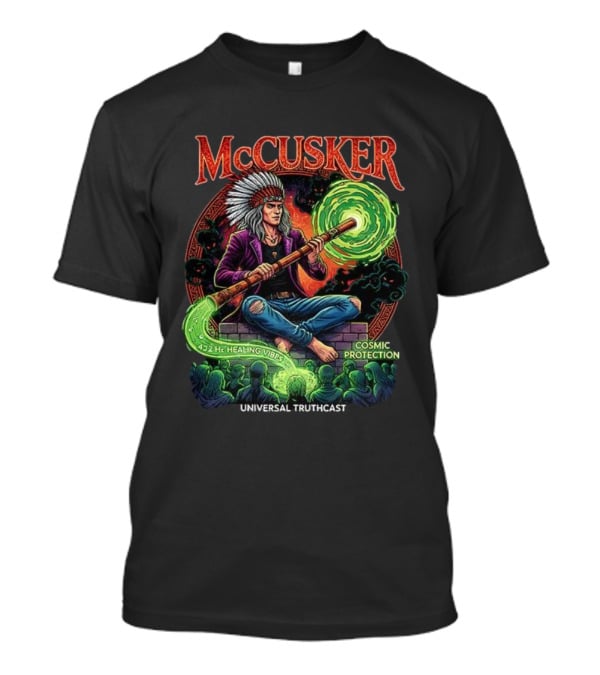 McCusker Cosmic Protection 432 Hz Healing Vibes Universal Truthgcast T-Shirt