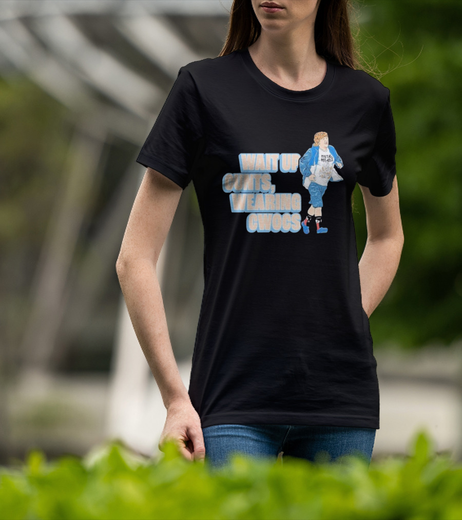 Wait Up Cunts Wearing Cwocs Chris Lilley Gavin Metal Heads T-Shirt
