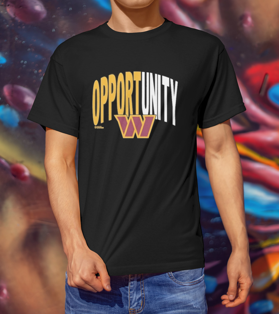 Opportunity Washington Commanders Inspire Change NFL T-Shirt
