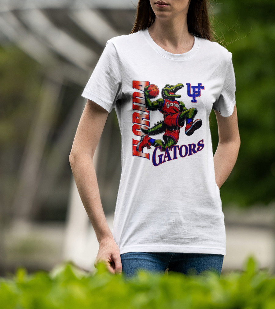 Florida Gators Basketball Alligator UF Team Spirit T-Shirt