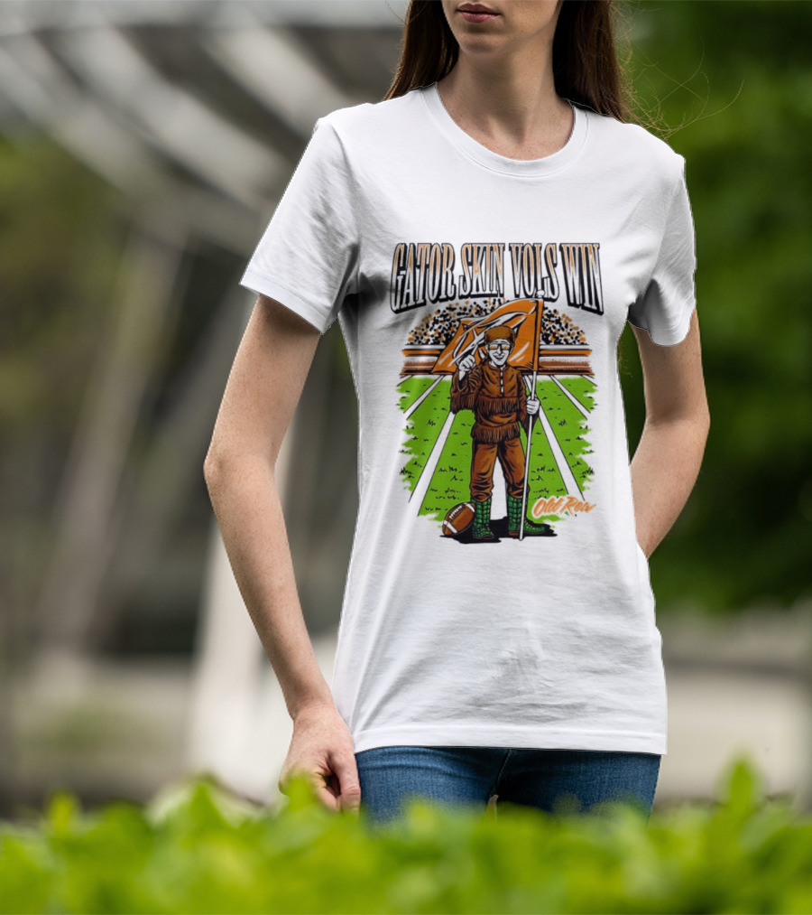 Gator Skin Vols Win Football Triumph T-Shirt