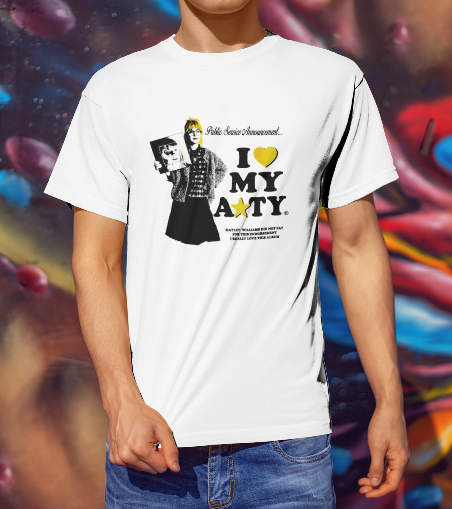 Public Service Announcement Hayley Williams Heart My A** T-Shirt